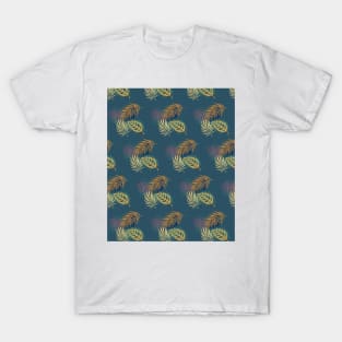 Tropical  leaves Pattern, Tropical Gift  , Summer Holidays T-Shirt